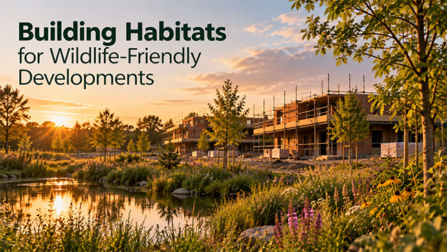 Building Habitats for Wildlife-Friendly Developments